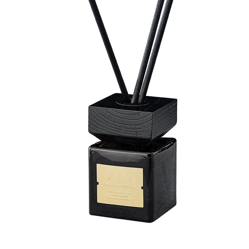 Luxury Glaze Fragrance Oil Black Reed Diffuser Glass Bottle