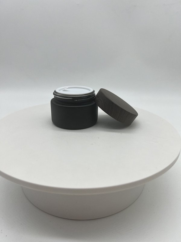 hot sale empty luxury 30ml 50ml 100ml 1oz 1.5oz 2oz 2.5oz 3oz cream jar plastic aluminum lids glass bottle