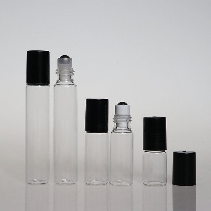 1ml 2ml Small Mini Attar Perfume Filling Sample Bottle 1 Ml Roll On 3ml Glass Bottles With Package For Essential Oil