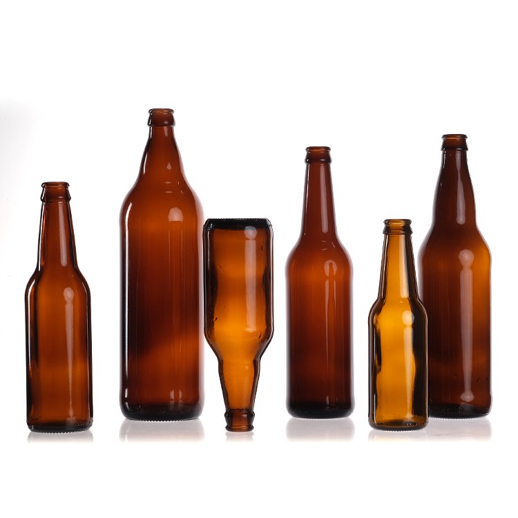 330ml Beer Glass Bottle Amber Blue Green Beer Bottle With Crown Cap