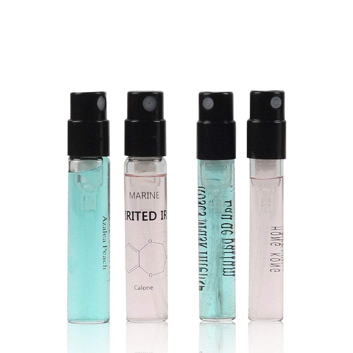 Free Sample mini Perfume Tester 1 ml 1.5 ml 2 ml clear glass bottle can be refilled portable travel perfume glass bottle