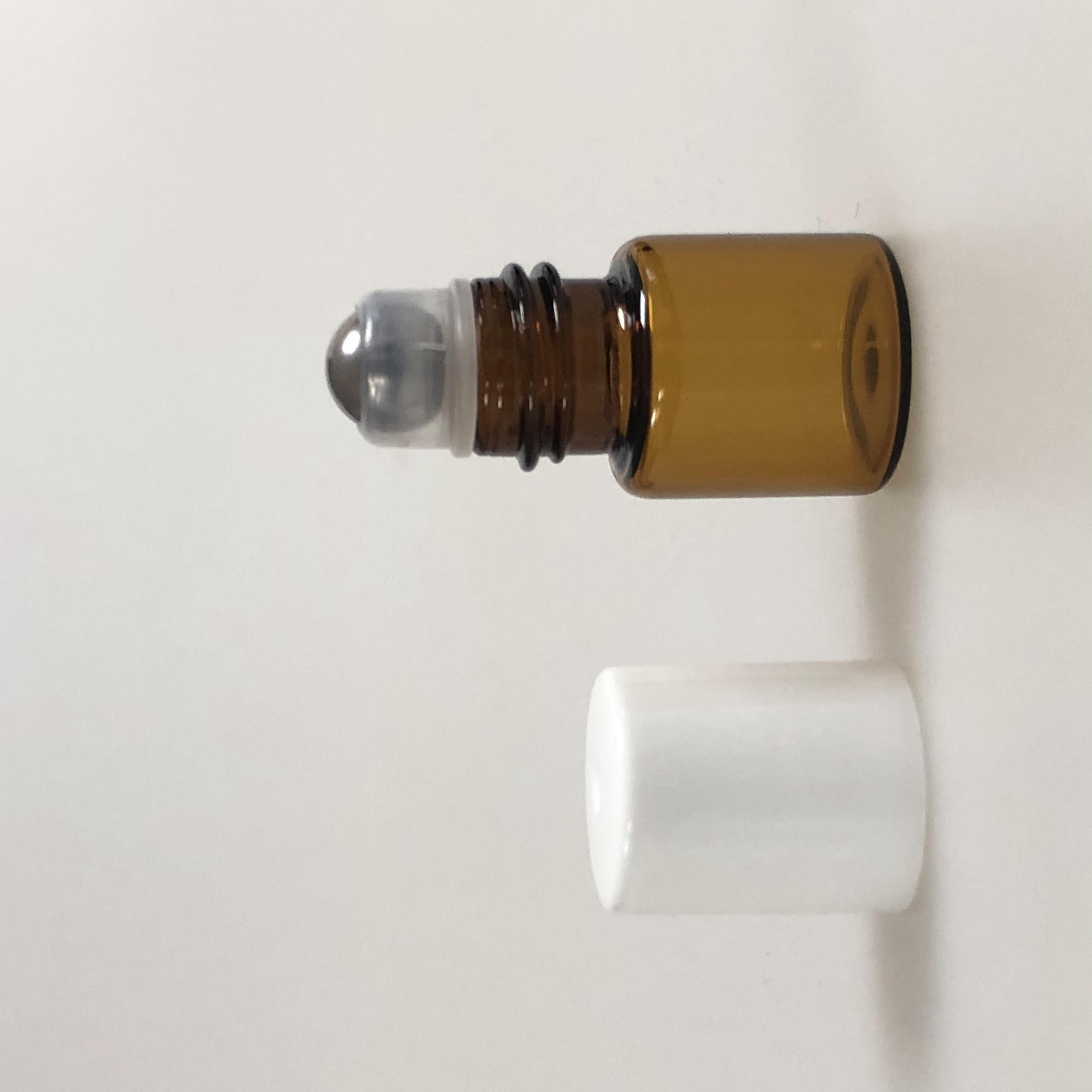 wholesale Amber 1ml 2ml 3ml 5ml 10ml Rollerball glass bottles Perfume Glass Bottle