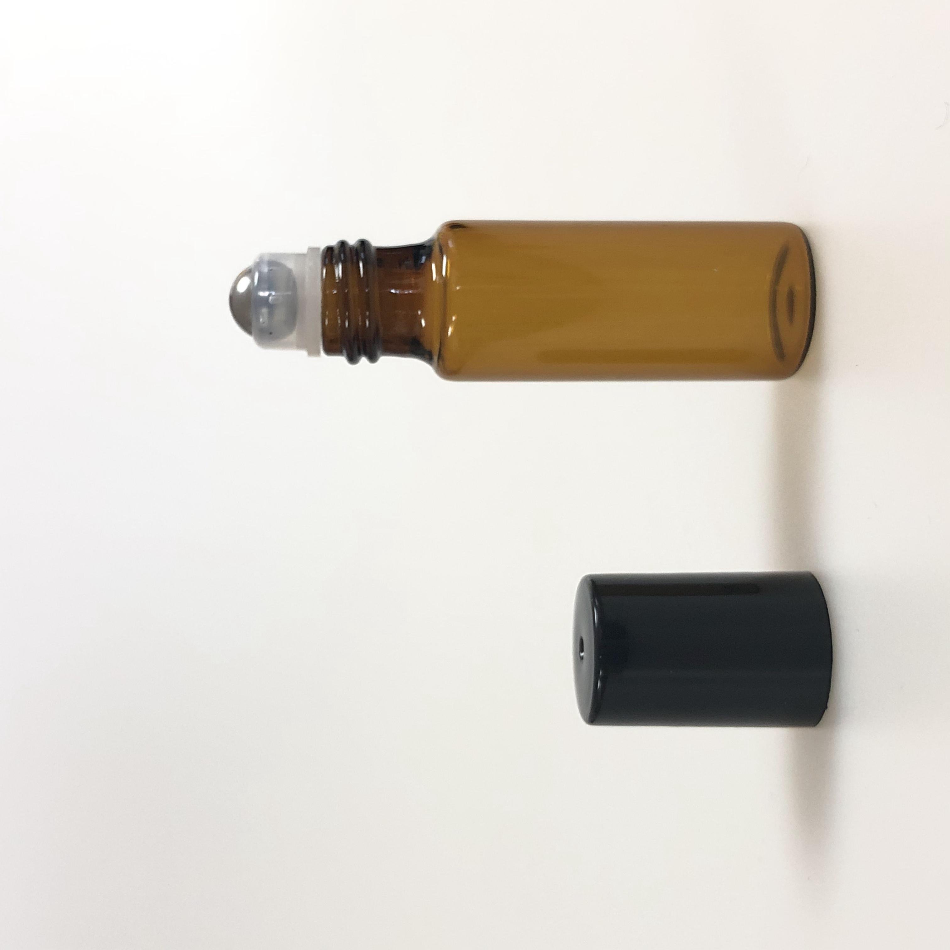 wholesale Amber 1ml 2ml 3ml 5ml 10ml Rollerball glass bottles Perfume Glass Bottle