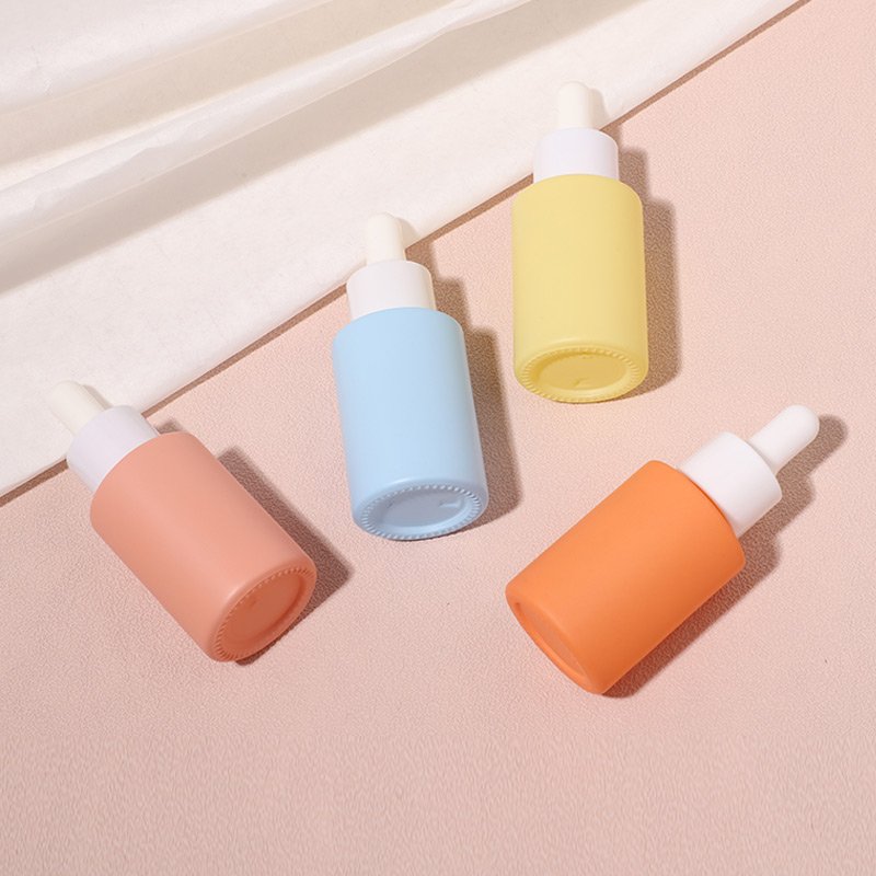2024 In Stock Recyclable Glass Bottle For Oil Dropper Bottles with White Lid Luxury Guangzhou Wholesale 30ml 1oz