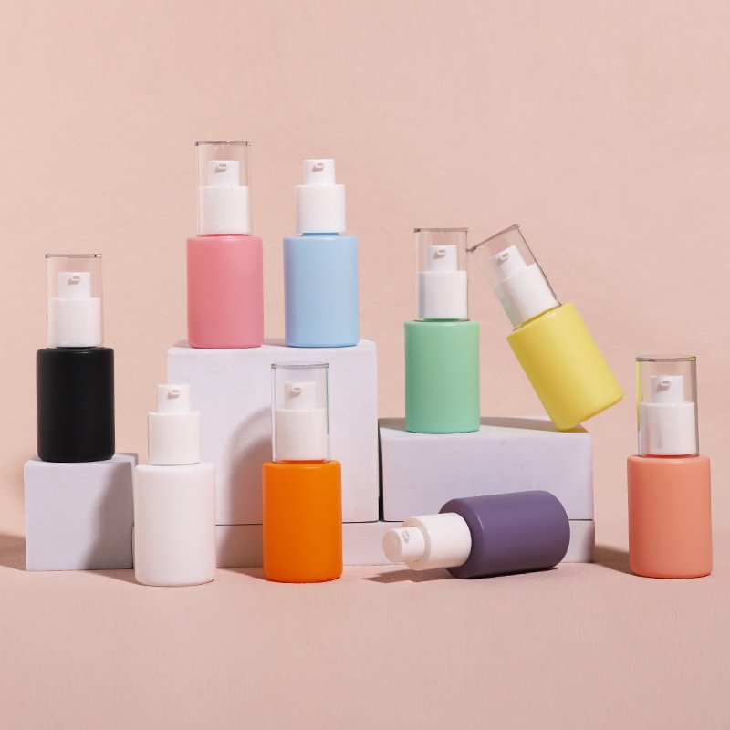 2024 In Stock Recyclable Glass Bottle For Oil Dropper Bottles with White Lid Luxury Guangzhou Wholesale 30ml 1oz