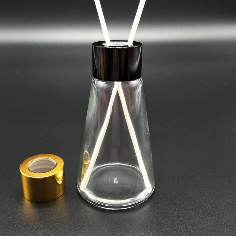 in Stock Home Fragrance Aromatherapy Oil Diffuser Bottle Large 100ml 200ml 500ml Glass Bottle Square/round Shape Reed Stopper