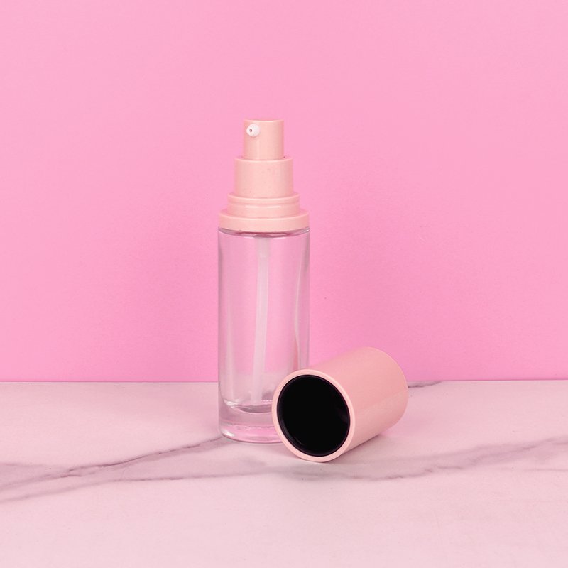 cosmetics packaging containers luxury foundation glass bottle 30ml cosmetic jar glass cosmetic packaging glass jar supplier