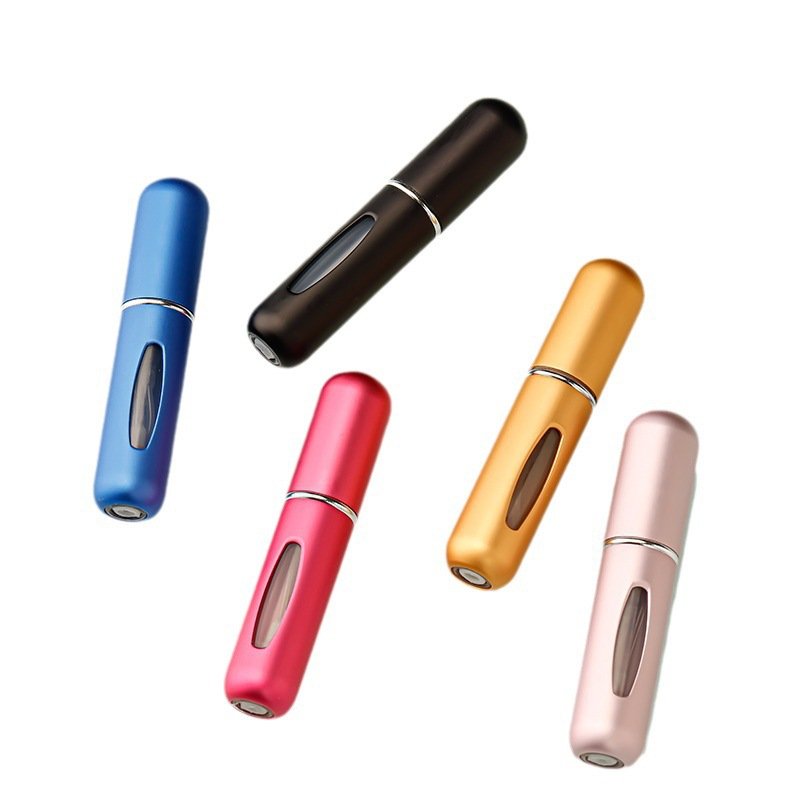 Luxury Travel Size Empty Portable Pocket Perfume Refillable Atomizer Glass Bottle For Mini Spray