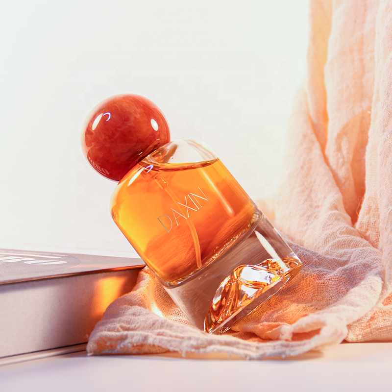30ml 50ml 100ml Factory Low Price Selling Cylindrical Transparent Glass Perfume Bottle With Customized Lid