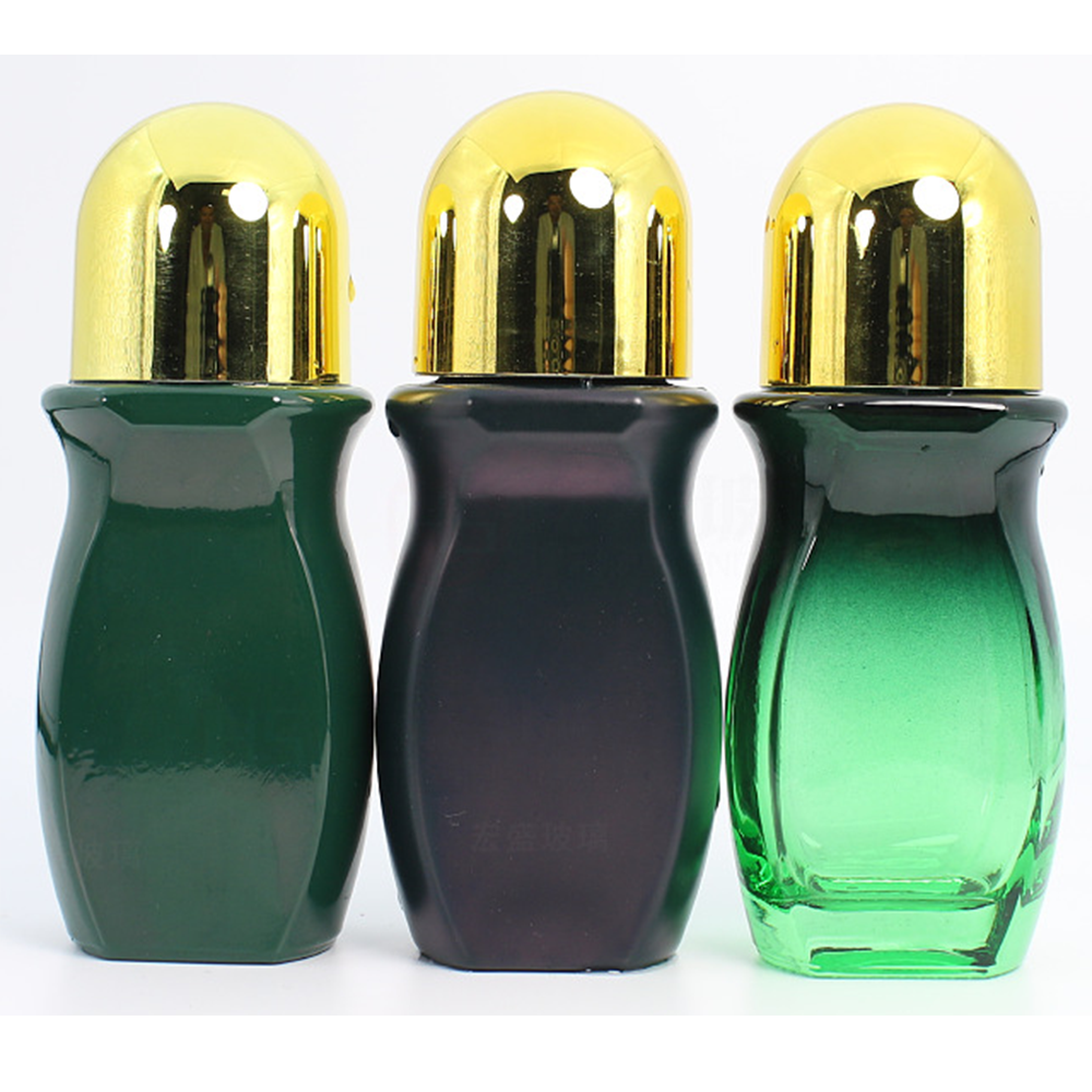 Luxury 10ml 20ml 30ml 50ml Roller ball perfume bottle attar perfume oil roll on glass bottles packaging