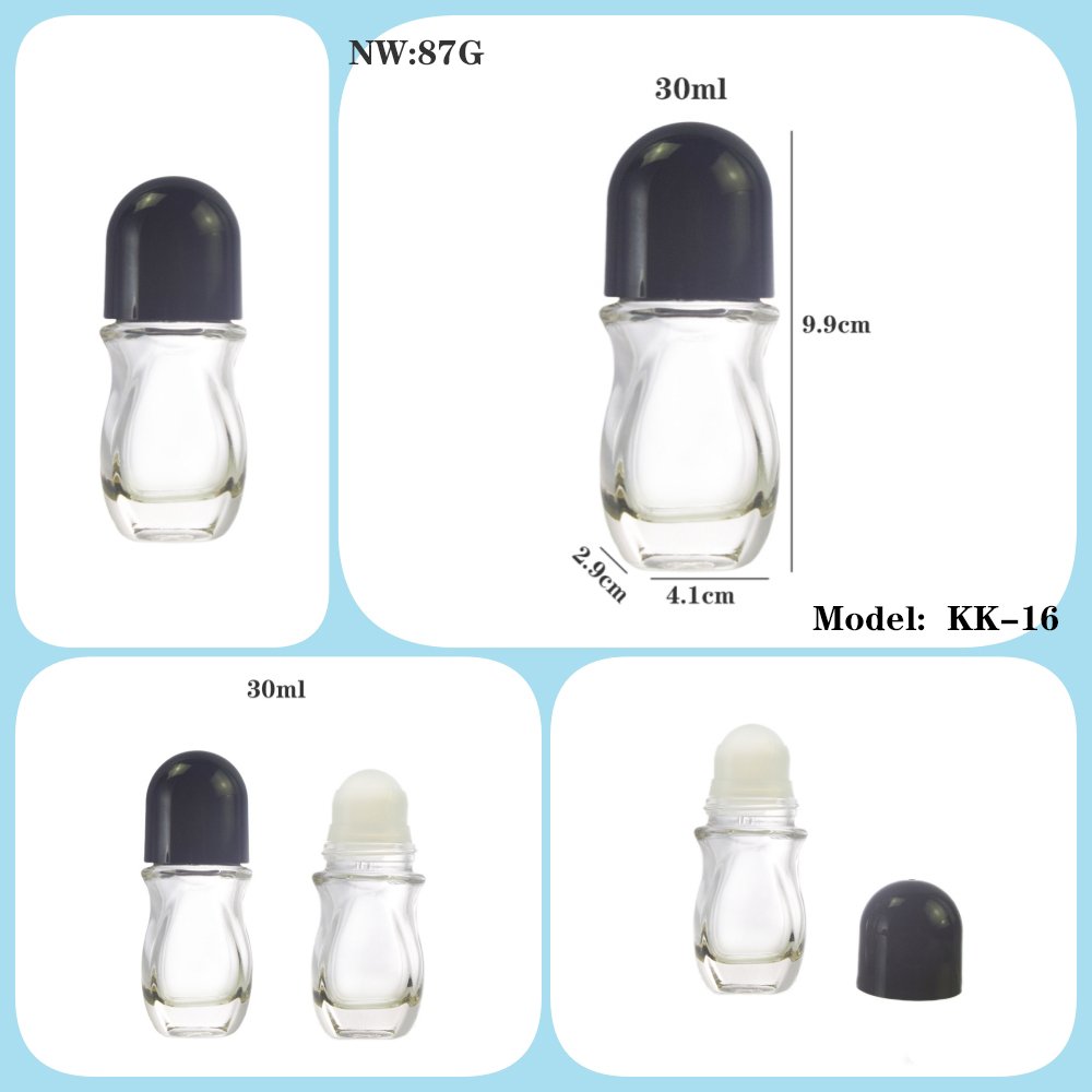 Luxury 10ml 20ml 30ml 50ml Roller ball perfume bottle attar perfume oil roll on glass bottles packaging