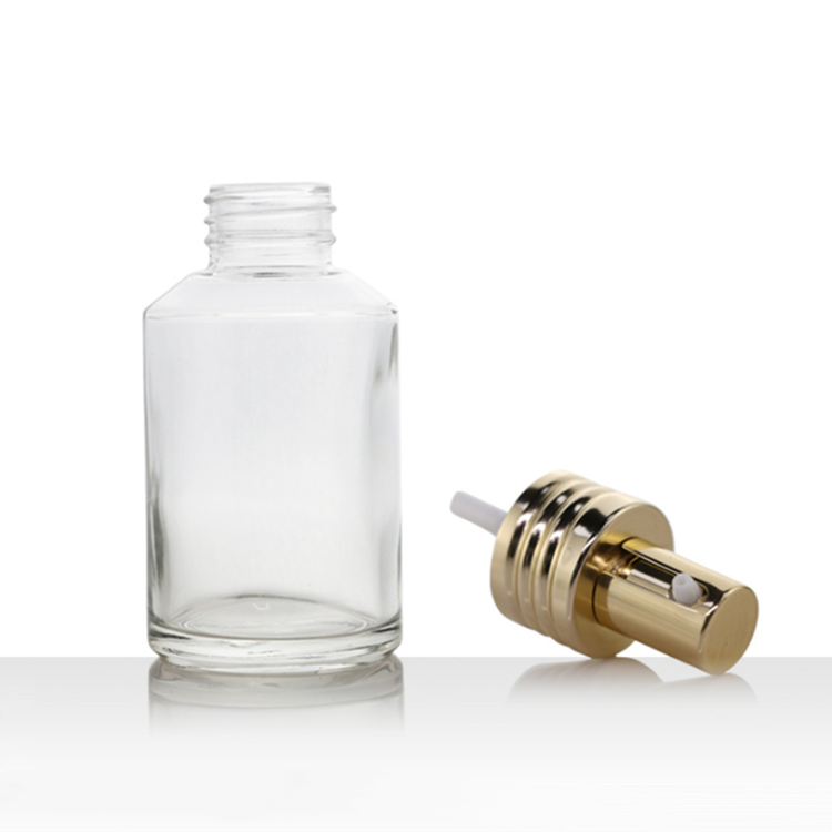15ml 30ml 60ml 100ml 120ml 200ml Round Clear Perfume Spray Glass Bottle