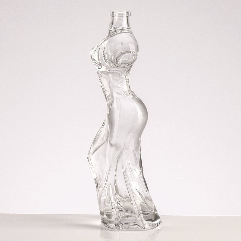 Factory creativity 500ml female vodka glass whisky red wine glass bottle
