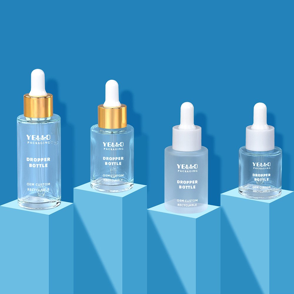 Support Sample Service 20Ml 50Ml 120Ml White Matte Glass Dropper Bottles 30 Ml