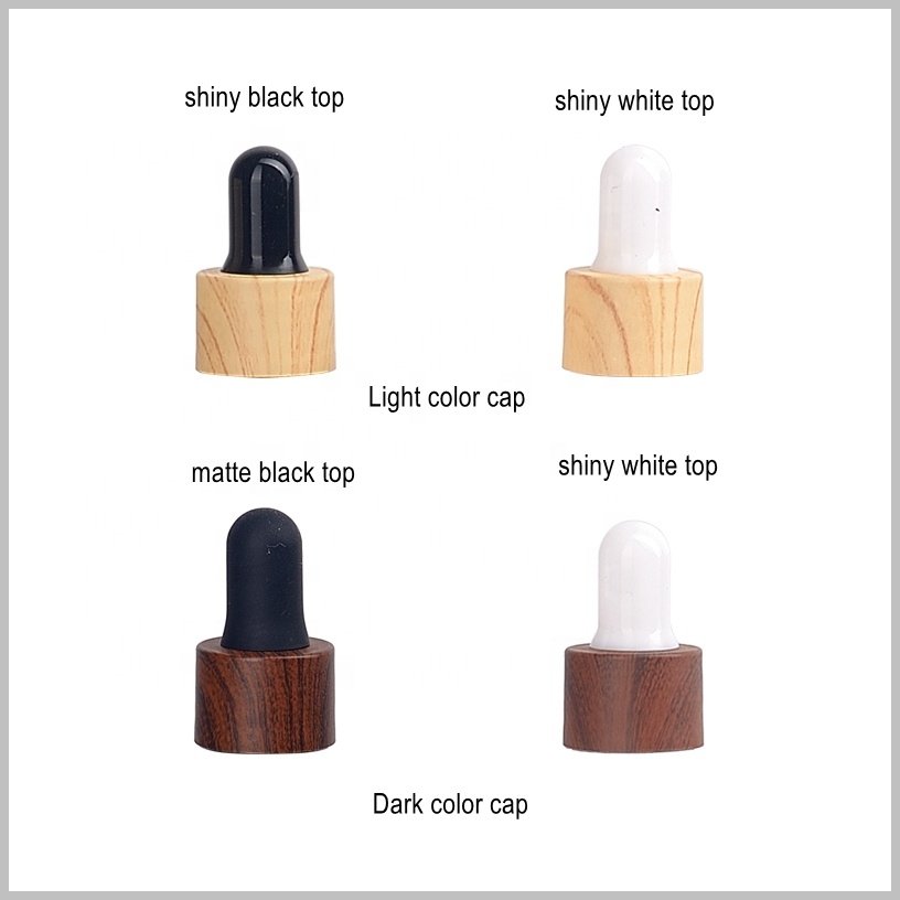 50ml frosted brown glass dropper bottle 50 ml frosted amber glass bottle with water transfer plastic wooden dropper