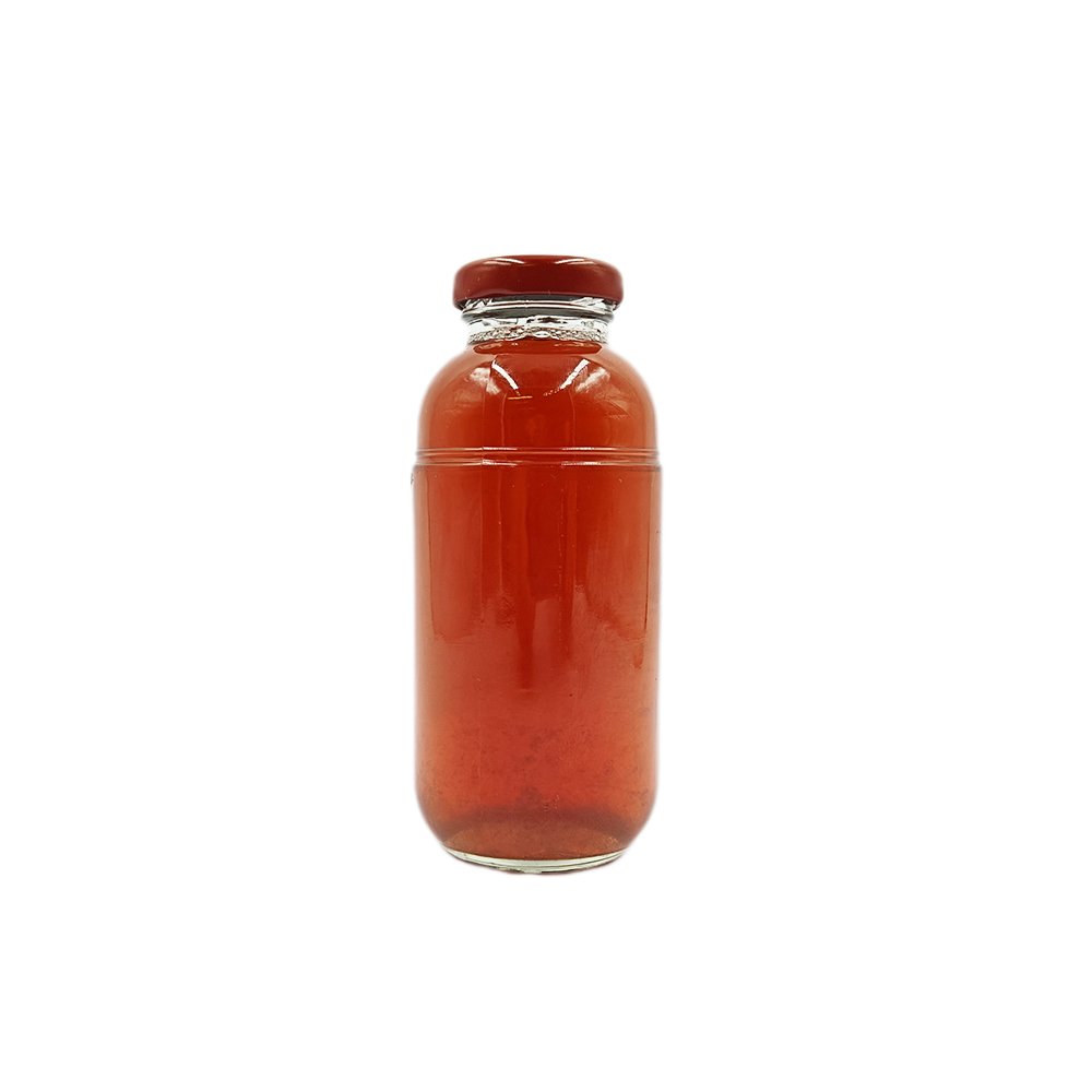 Soda Beverage Drinking Mineral Water Glass Bottle Custom Clear Drinking Juice Glass Bottle