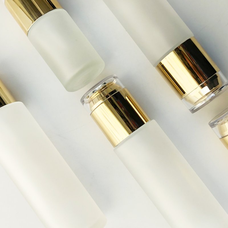 In Stock Fast Shiping20/30/40/50/60/80/100/120ml Empty Glass Bottle for Lotion Perfume Essence Skincare Packaging