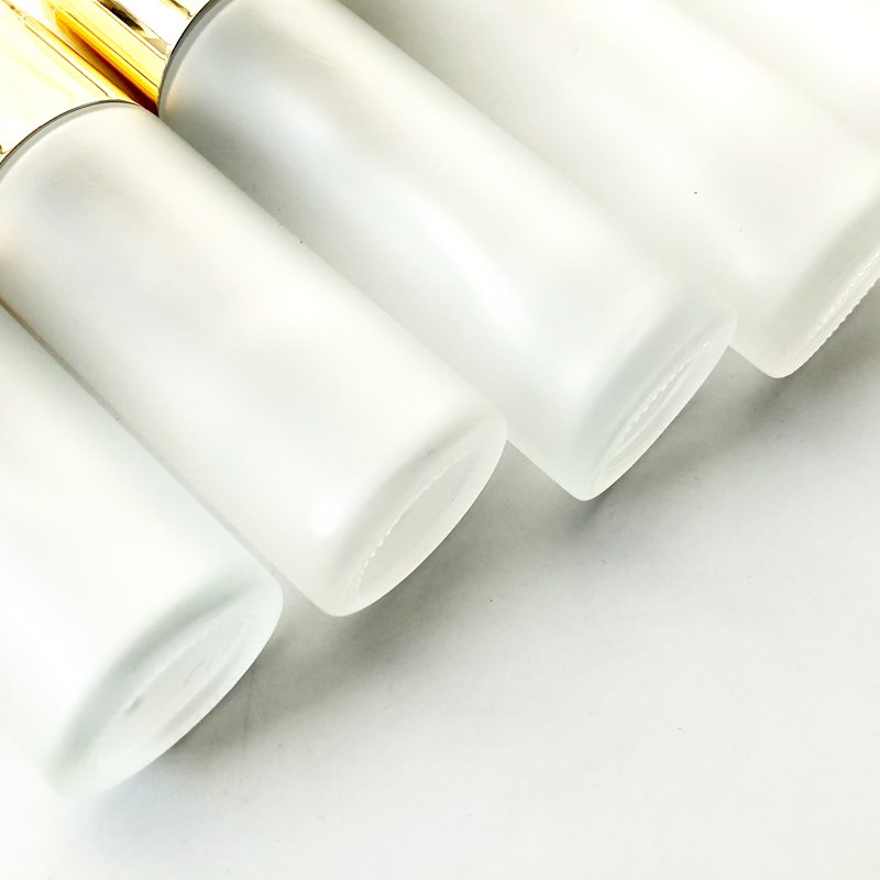 In Stock Fast Shiping20/30/40/50/60/80/100/120ml Empty Glass Bottle for Lotion Perfume Essence Skincare Packaging