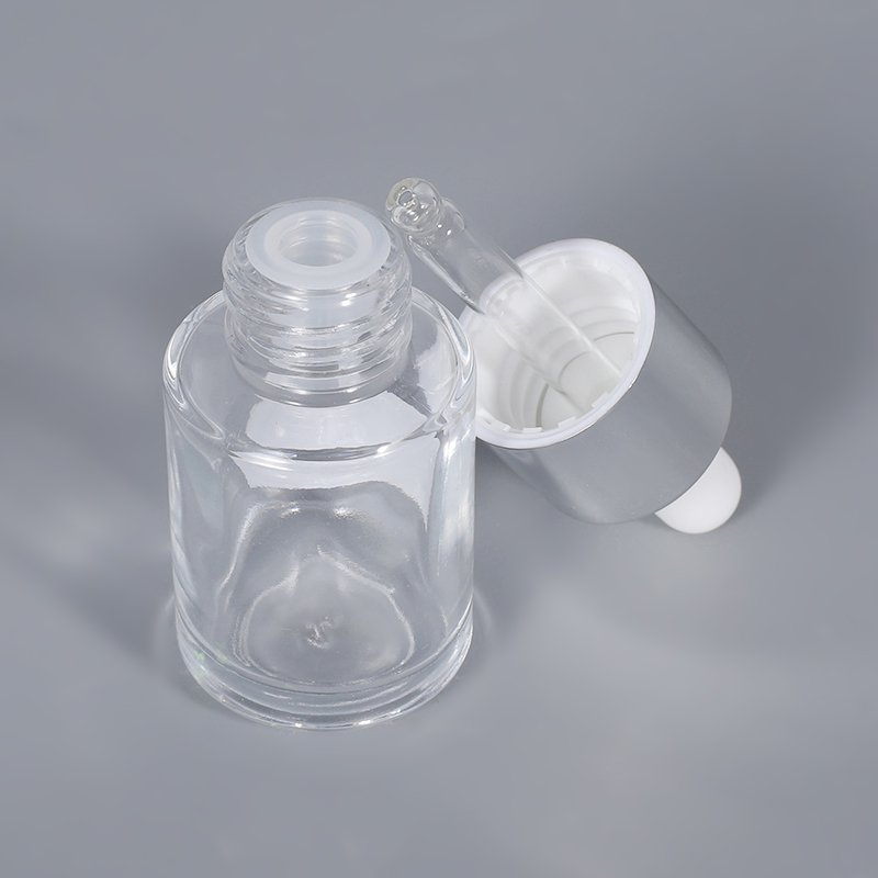 Wholesale customized color 10ml 15ml glass bottle with dropper for essential oil