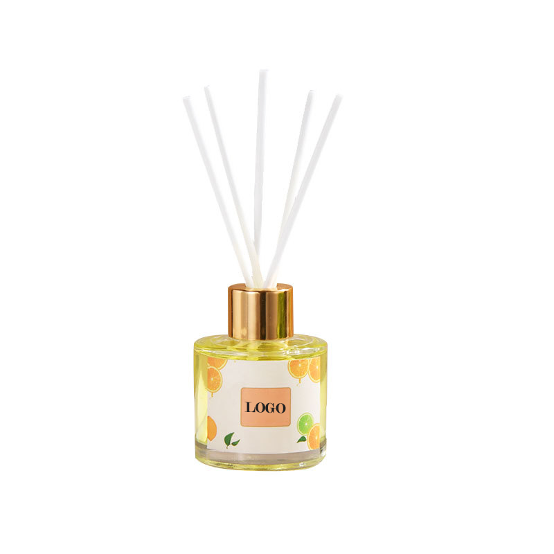 Home Fragrance 50ML Fashion Glass Bottle Fruity Scent Perfume Essential Oil Diffuser Scent Reed Diffuser