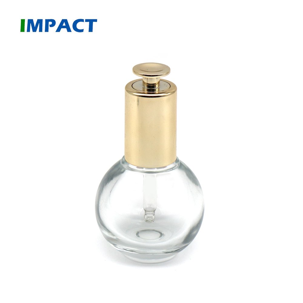 30 ml glass bottle dropper box round ball shape