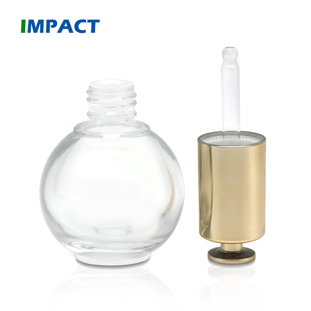 30 ml glass bottle dropper box round ball shape