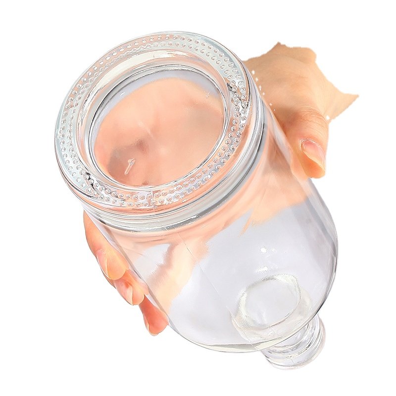 Glass Bottle Manufacturer Custom Empty Crystal Glass Wine Bottles 500ml 750 ml