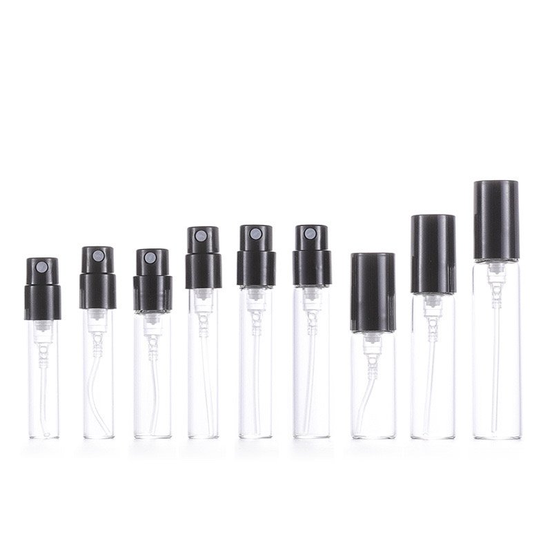 1ml 1.5ml 2ml 3ml 5ml Wholesale Refillable Mini Perfume Sample Glass Vials Tester Bottles