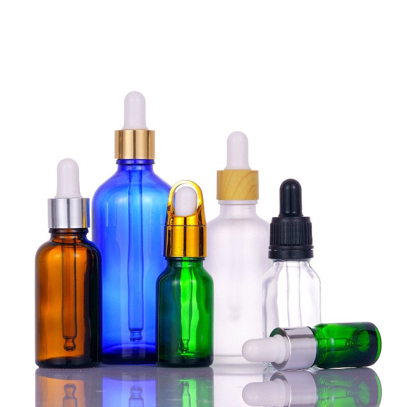 5ml 10ml 15ml 20ml 30ml 50ml 100ml Clear Essential Oil Bottle Dropper Glass Bottle For Cosmetic