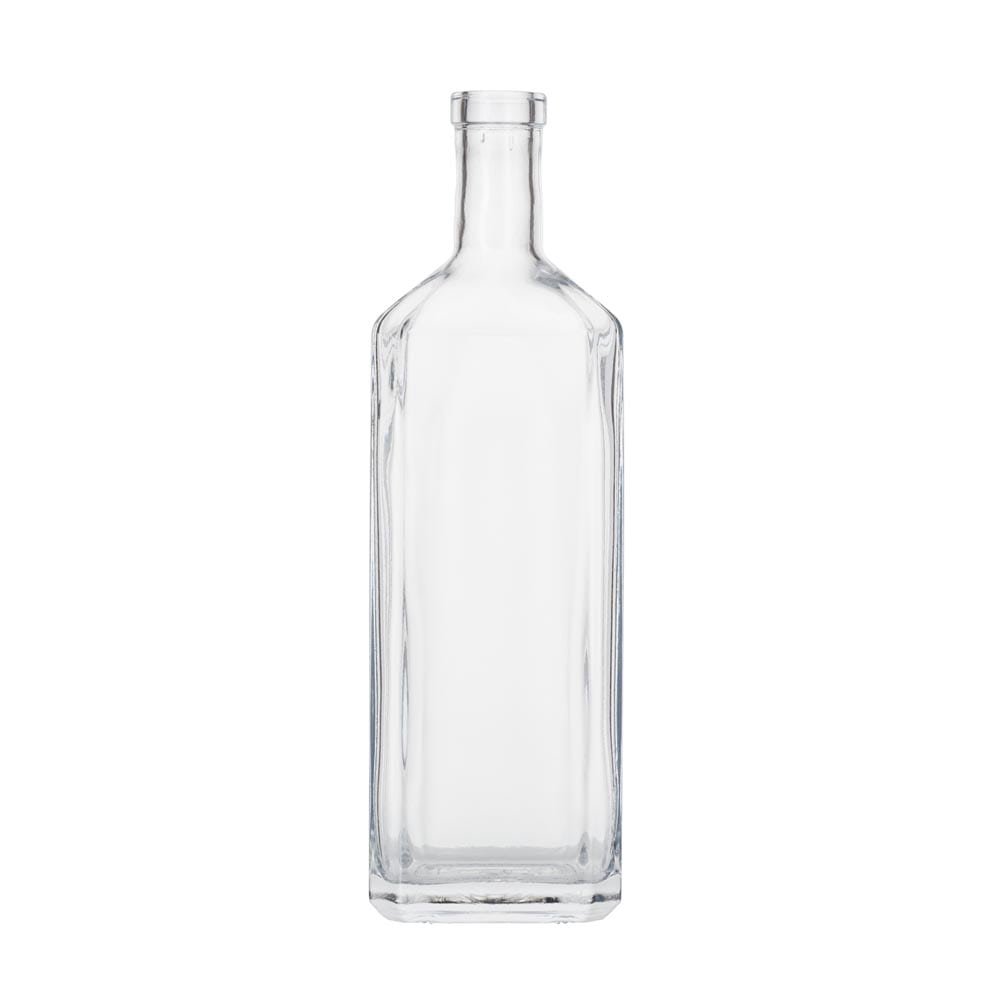 MOONSHINE JUG 750Ml Clear Empty Olso Vodka Liquor Gin Rum Tequila Whisky Brandy Spirit Glass Bottle With Cork glass jar glass bottle
