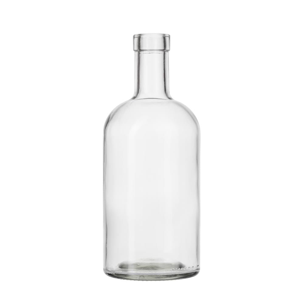 MOONSHINE JUG 750Ml Clear Empty Olso Vodka Liquor Gin Rum Tequila Whisky Brandy Spirit Glass Bottle With Cork glass jar glass bottle