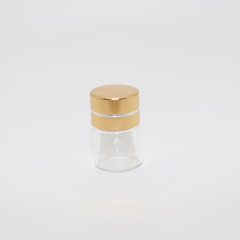Perfume Tester Glass Bottle 1ml 2ml 3ml 5ml mini glass bottle with screw cap plastic orifice reducer small glass vial