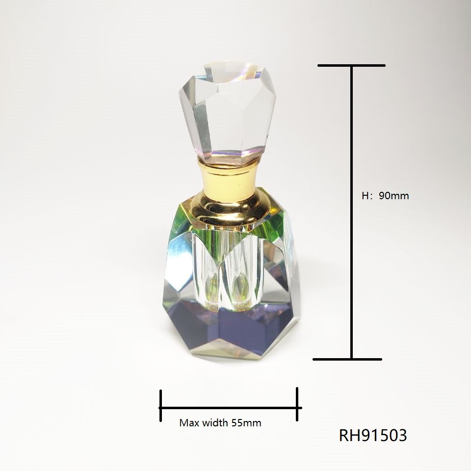 Crystal Glass Bottle 3ML For Essential Oil RH91503