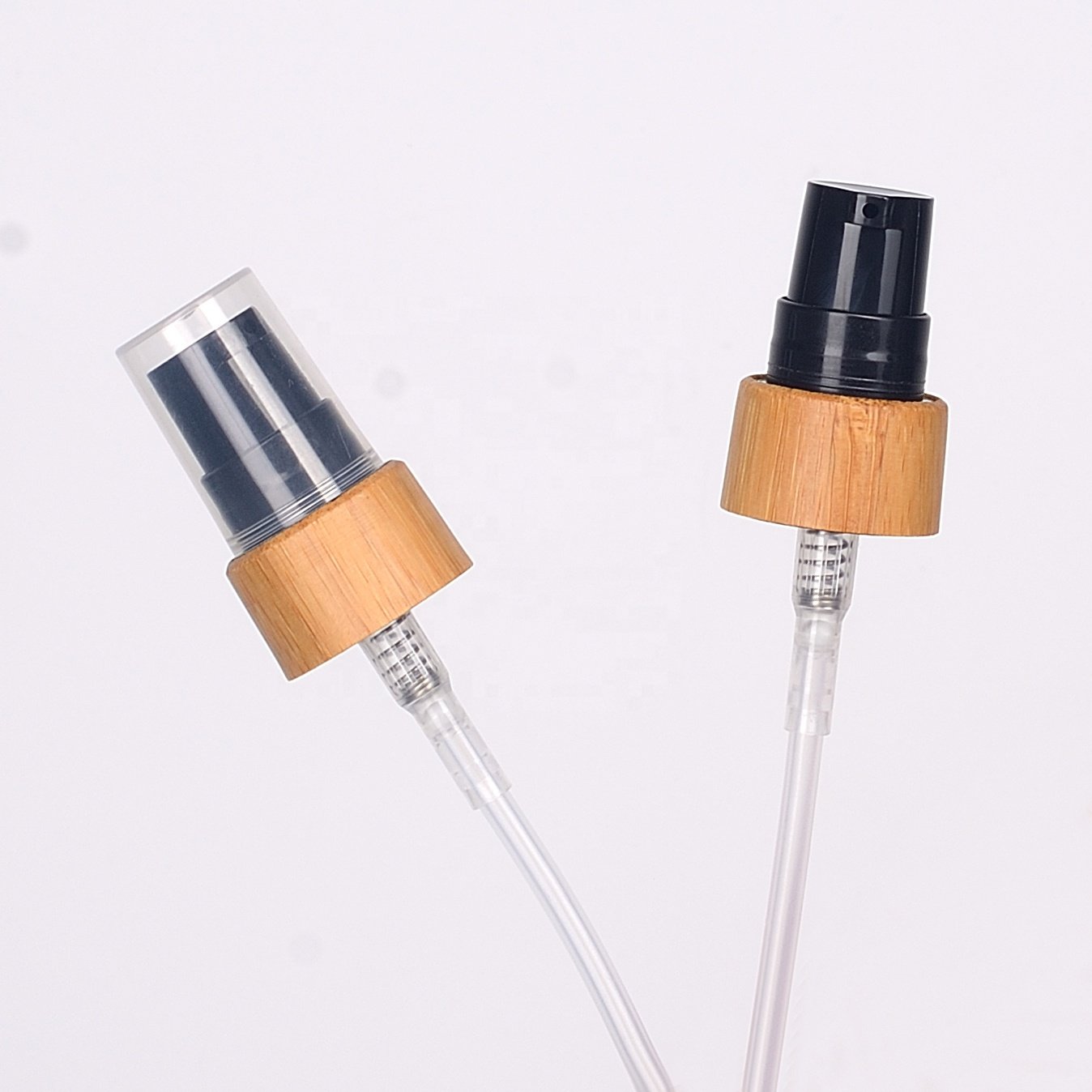 black glass bottle 100ml 50ml 30 ml 20 ml empty cosmetic bottle 15 ml 10 ml cosmetic serum bottle with bamboo spray pump