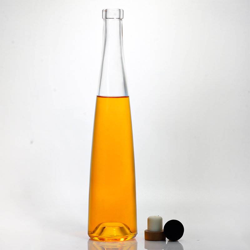 Beverage glass bottle empty clear 330ml 375ml 500ml water bottle icewine apple juice fruit juice glass bottle