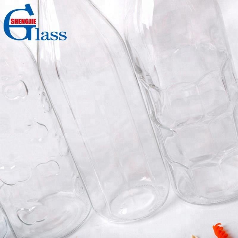 Factory Price Glass Water Bottle Juice Milk Glass Bottle Glass Bottles with Lids