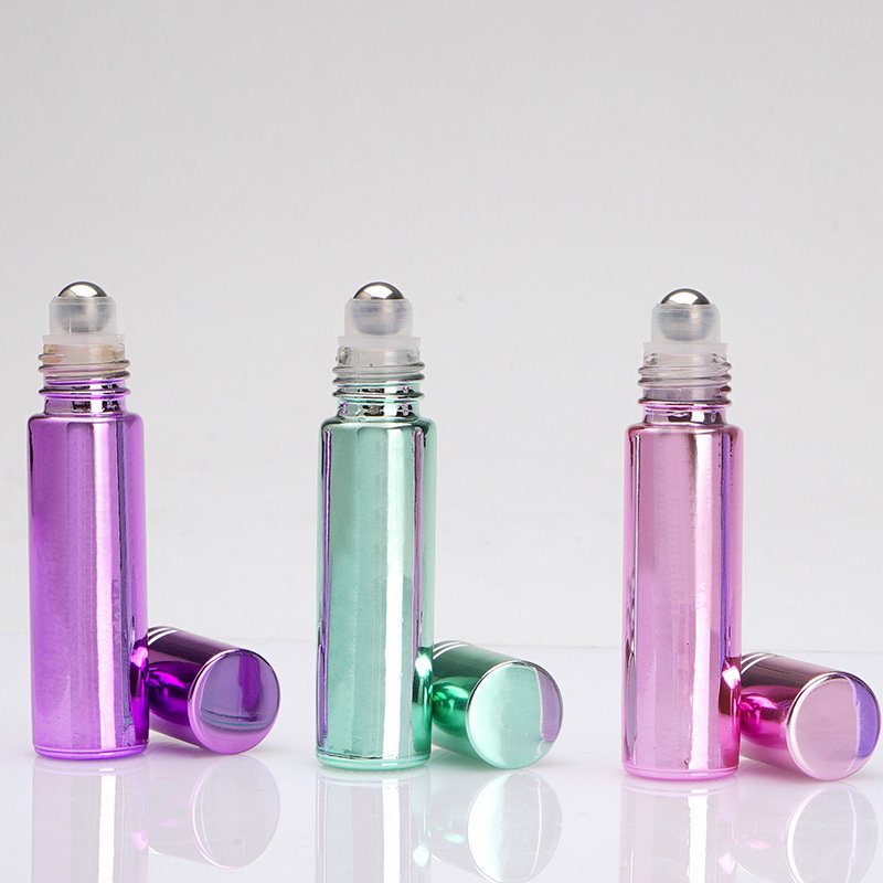 Hot Sale roll on glass bottle roll bottle 10ml roller ball bottle