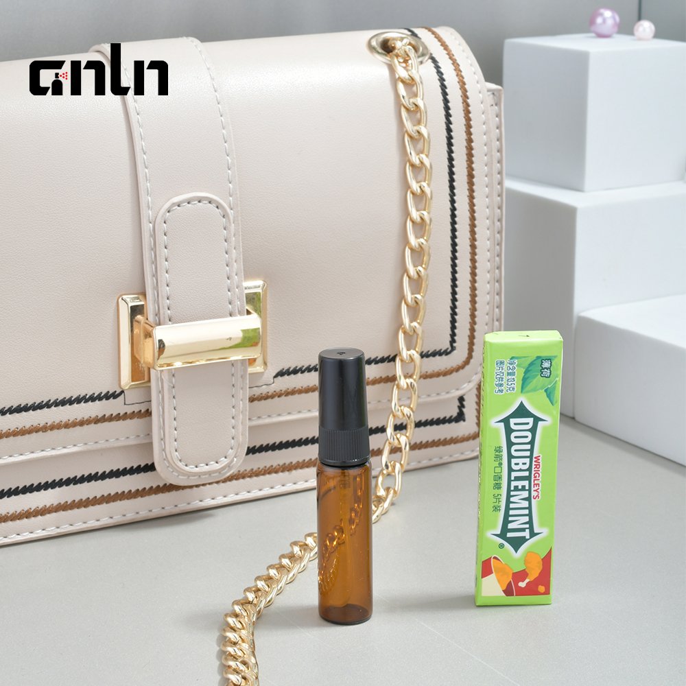ANLN 2ml 3ml 5ml 10ml glass spray bottles Empty Vial mini test bottle refillable perfume Atomizer