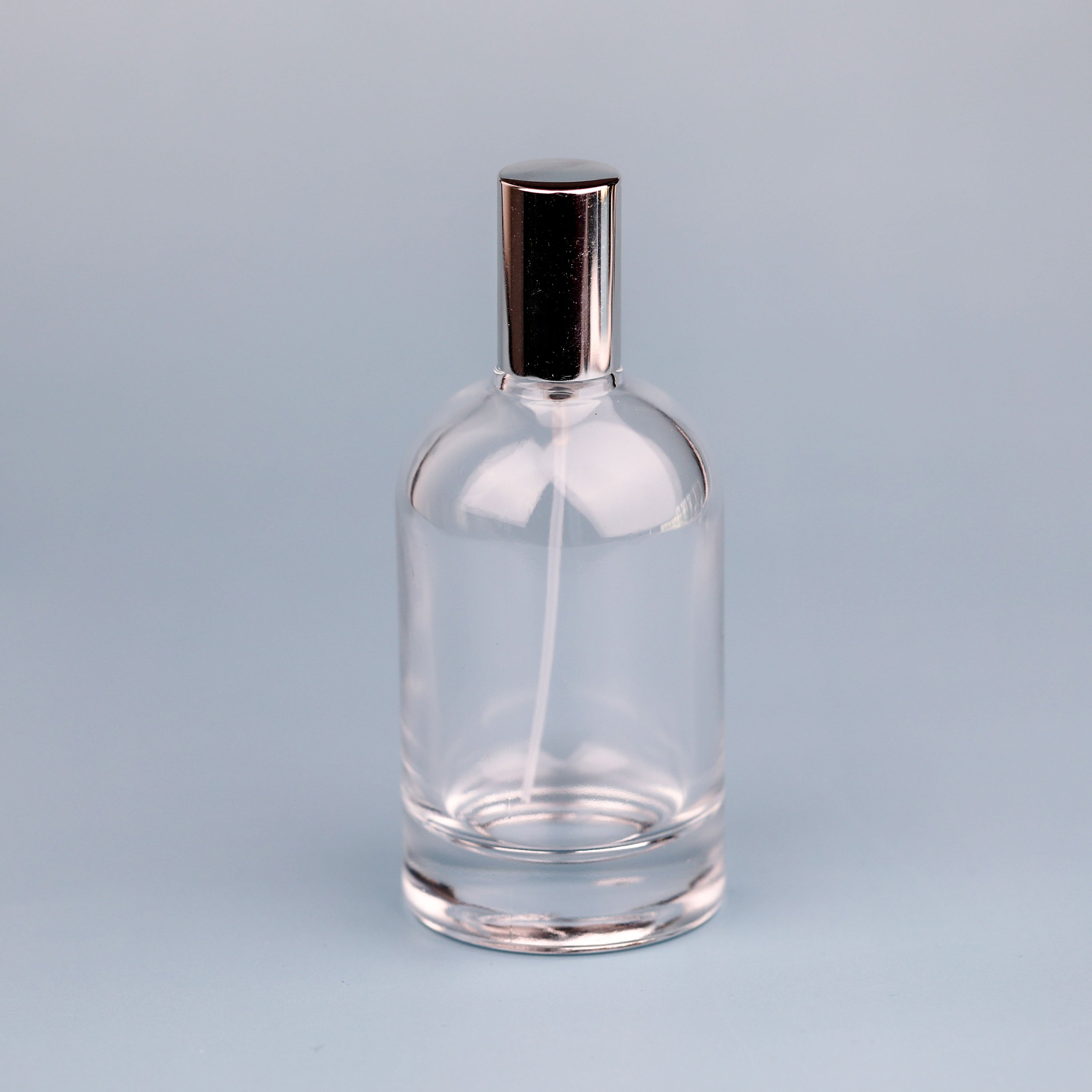 30Ml 50Ml Empty Round Shape Spray Perfume Pump Glass Bottle, Glass Bottles For Perfume Bottle Luxury Glass