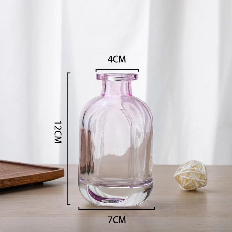 Custom Fireless Aromatherapy Glass Bottle 150ml Reed Diffusing Glass Bottle for Air Freshener