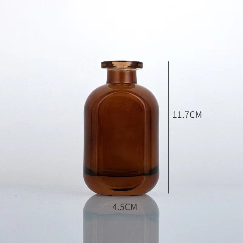 Custom Fireless Aromatherapy Glass Bottle 150ml Reed Diffusing Glass Bottle for Air Freshener