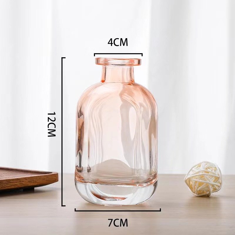 Custom Fireless Aromatherapy Glass Bottle 150ml Reed Diffusing Glass Bottle for Air Freshener