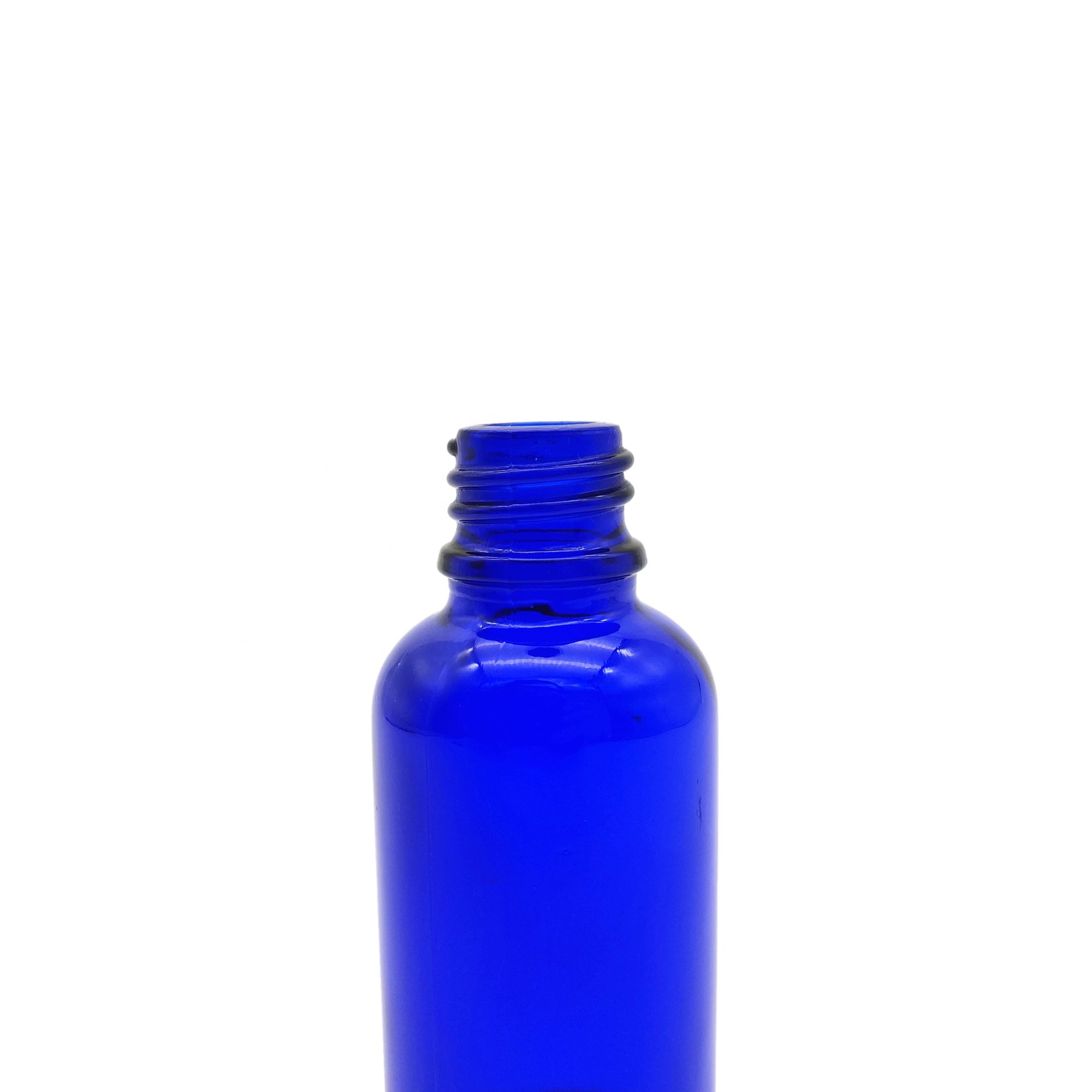 Factory wholesale blue essential oil bottle glass bottle 30 ml dropper bottles