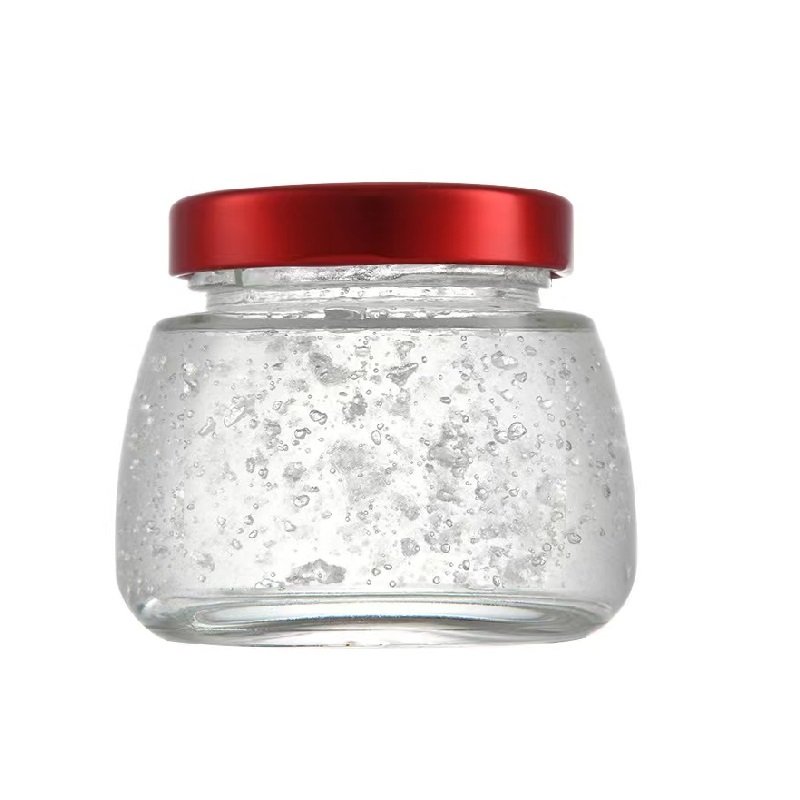 Food Grade Bird Nest Glass Bottle 25ml 70ml 100ml 150ml Empty Clear Honey Kitchen Storage Jar Packaging With Lids