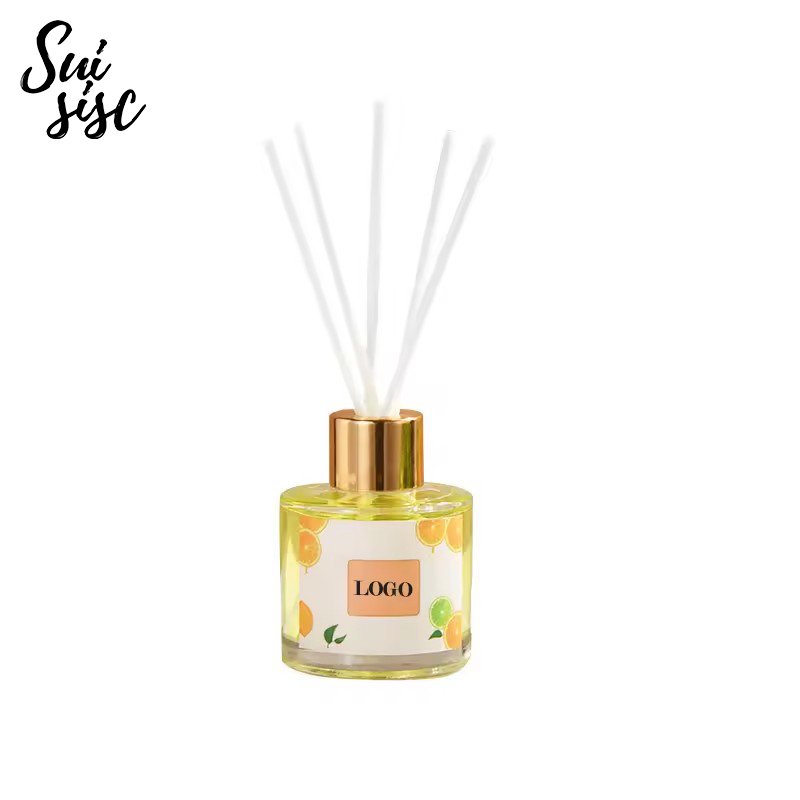 Luxury Home Reed Diffuser Bottle Set Lasting Lavender Fragrance Reed Diffuser with Sticks and Oil Luxury Air Freshener