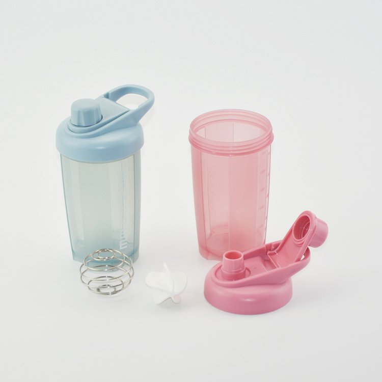 500ml plastic shake bottle mixer gym bottle shaker bottle for shakes protein mixes fitness