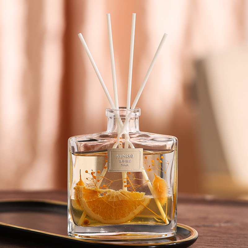 Flowers Decorate Air Freshener Luxury Clear Glass Bottle Reed Diffuser without fire essential oil aromatherapy