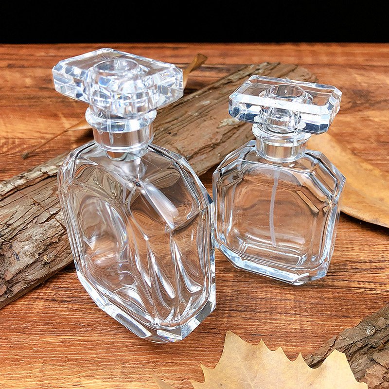 50ml 100ml Xuzhou Wholesale Luxury Fancy Empty Clear Glass Perfume Bottle