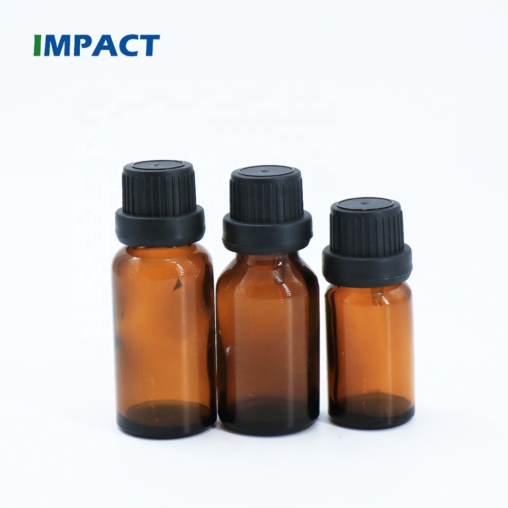 Amber Glass Essential Oil Bottle 5 ml 10 ml 15 ml 20 ml 30 ml 50 ml 100 ml with Dropper