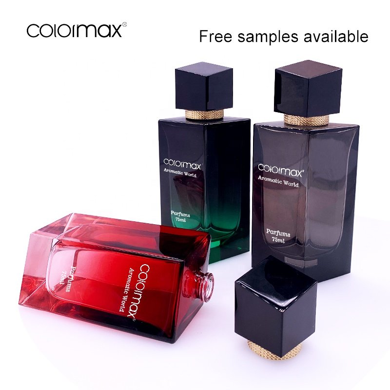 Free Sample Popular 75ml Glass Bottle Spray for Empty Perfume Bottles with Pump Spray Cap